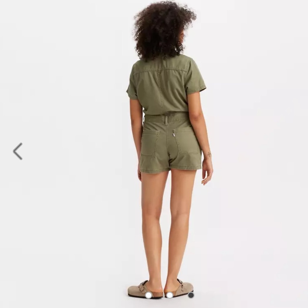 LEVI'S Women's Heritage Cotton Denim Romper NWT - Picture 2 of 14